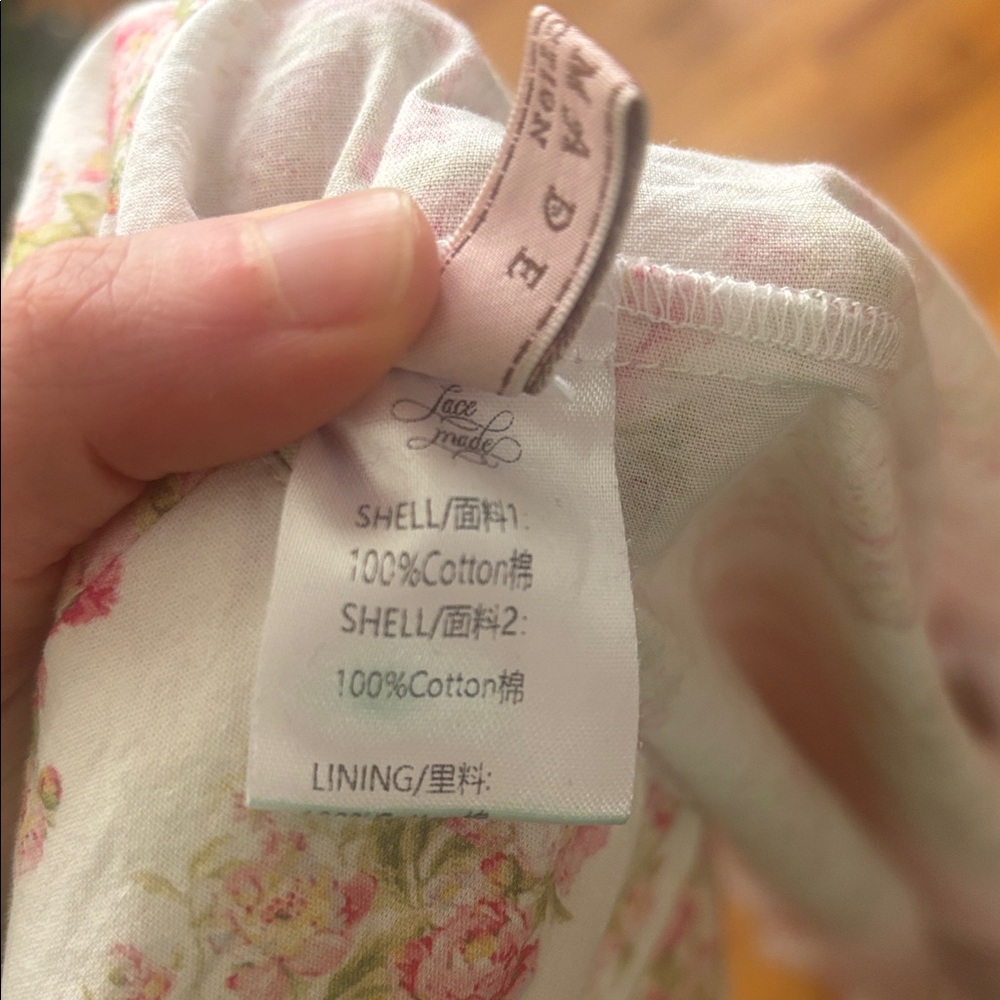 Light Pink Floral Halter Midi Dress - Picture 8 of 9